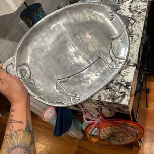 Beautiful pig serving tray